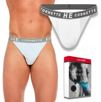 Pánské oblečení TANGA PÁNSKÉ bavlněné sportovní HIGH EMOTION 502 Cornette *L