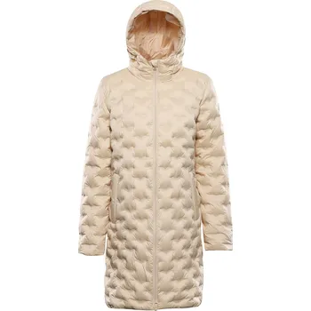 Dámský kabát Dámský zimní kabát hi-therm ALPINE PRO AWEDA 2 neutrální / zemitá M