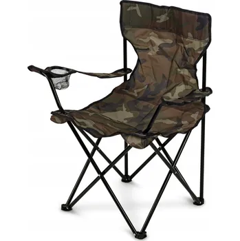 Turistická židle s opěradlem Tadar kempingová, vícebarevná