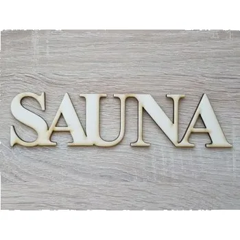 Značka na dveřích SAUNA