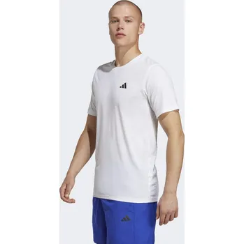 Pánské oblečení ADIDAS Tričko Train Essentials Feelready Training XS BÍLÁ|ČERNÁ