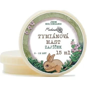 Bylinná léčivá mast Medarek Zajíček tymiánová mast