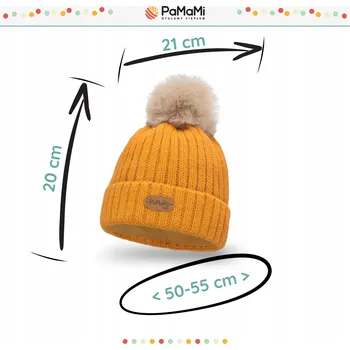 Čepice PaMaMi Zimní dětská čepice univerzální