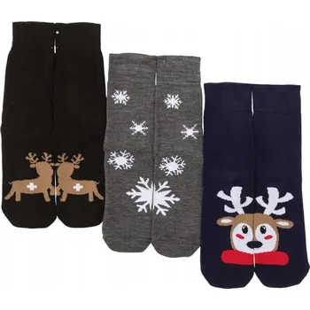 Dámské ponožky Ponožky Bonprix vánoční, velikost 31-34