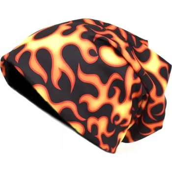 Čepice Bez značky čepice zimní beanie černá velikost 58