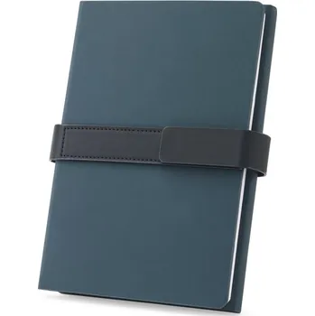 Blok SANDERSON. Poznámkový blok A5 z PU (50 recyklovaný) se dvěma bloky: