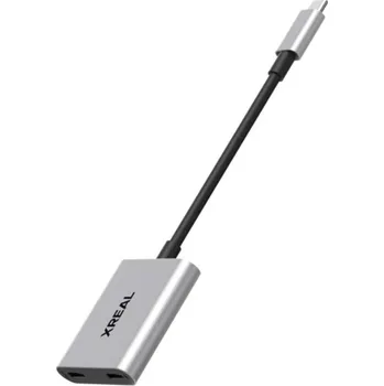 VR brýle XREAL Dokovací stanice USB-C, 45W, Pro XREAL Brýle, šedá