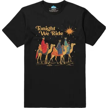 Pánské tričko Pánské tričko Tři Králové Cesta do Betléma (Velikost: XL, Barva: Černá)