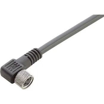 binder upravený zástrčkový konektor pro senzory - aktory, 79-3408-55-03, piny: 3, 5.00 m, 1 ks