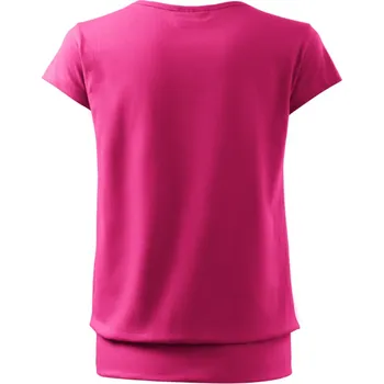 Dámské tričko CITY, purpurová