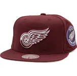 Kšiltovka Mitchell & Ness - NHL Fashion Basic Snapback - Detroit Red Wings - Dark Purple velikost One Size (56-59 cm)