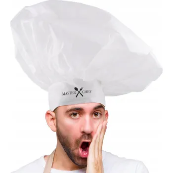 Čepice Čepice Master Chef XL bílá - Kostým