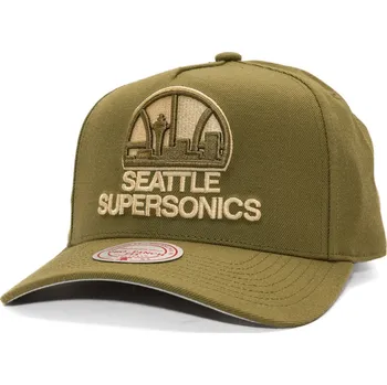 Kšiltovka Kšiltovka Mitchell & Ness - NBA Fashion Basic Pro HWC - Seattle Supersonics - Olive
