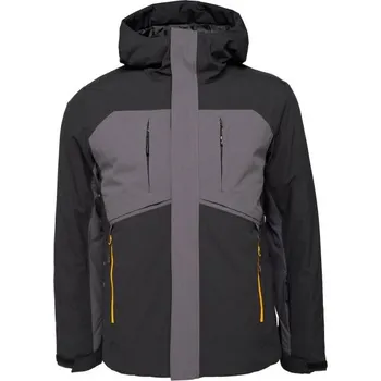 Pánské oblečení Pánská zimní bunda 4F TECHNICAL JACKET S Černá, Tmavě šedá, Žlutá
