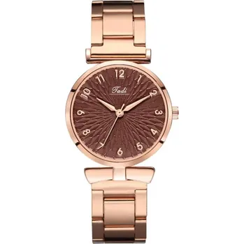 Hodinky Hodinky FE - 33566 - Zlatá/hnědá KP-33566