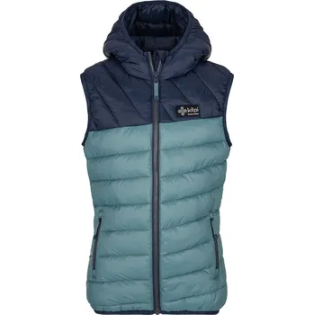 Chlapecká zateplená vesta Kilpi Tomm-JB Tmavě zelená 152