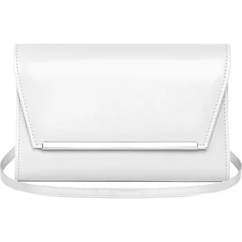 Kabelka psaníčko Solome , eko kůže bílá