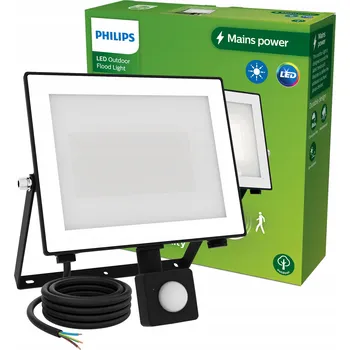 LED reflektor 50W 5400lm 5000K IP65 s pohybovým a soumrakovým senzorem Philips