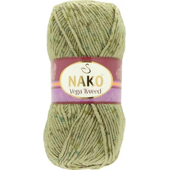 Příze Nako Vega Tweed 31759 šalvějově zelená