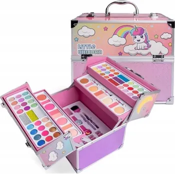 dětské šminky a malovátka MARTINELIA VELKÁ SADA DĚTSKÉHO MAKE-UPU KUFŘÍK JEDNOROŽEC KOSMETIKA XXL