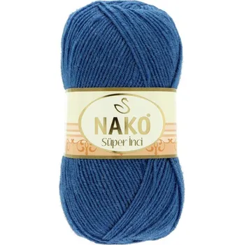 Příze Nako Super Inci 14252 modrá