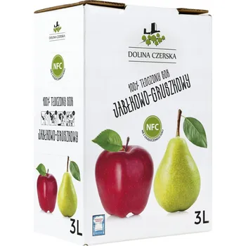 Jablečno-hrušková šťáva 3L NFC Dolina Czerska jablko hruška