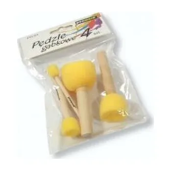 Set školních potřeb Pędzle gąbkowe 4szt