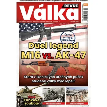 Časopis Válka Revue 11/2025 - Duel legend M16 vs. AK-47