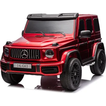 Dětské elektrovozidlo Mamido Elektrické autíčko Mercedes G63 AMG 2x24V 4x200W XXL lakované červené