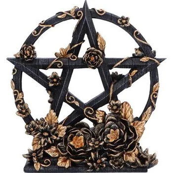 Nemesis Now Floral - Pentagram 16,5 cm