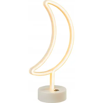 Lampička NEONOVÁ LAMPičKA MĚSÍC ŽLUTÁ SILNÉ SVĚTLO LOS-51 EVG