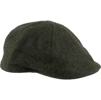 Kšiltovka ČEPICE CAMEL ACTIVE FLAT CAP FOREST GREEN