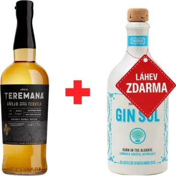 Gin Akce 1+1: Teremana Anejo by Dwayne “The Rock” Johnson 0,7L 40% + Gin Sul 0,5L 43% ZDARMA