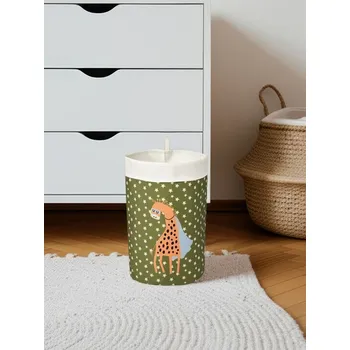 Úložný box Sinsay - Úložný koš s motivem žirafy - tmavě zelená - 338GO-79X - 338GO-79X-ONE