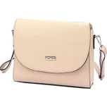 Dámská kabelka MiaMore 01-067 DOLLARO pudrová růžová + doprava zdarma