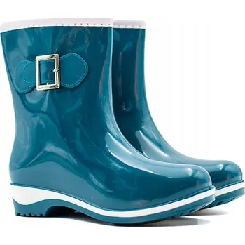 Pracovní obuv PVC HOLÍNKY - REIS - BTDKMORNING 36 ZELENO-BÍLÉ