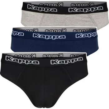 Slipy Pánské SLIPY pohodlné sportovní slipy KAPPA , 2 ks, námořnická modrá bavlna M