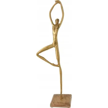 Obraz SOCHA 48 CM ZLATÁ 2 DRUHY