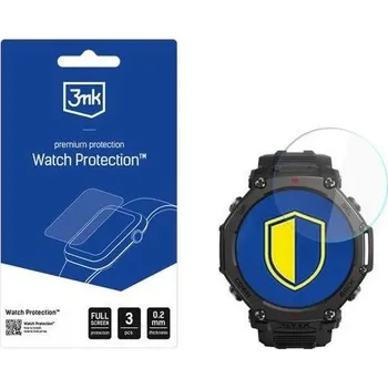 Pouzdro na mobilní telefon 3mk hybridní sklo Watch Protection FlexibleGlass pro Amazfit T-Rex 3 Pro 48mm