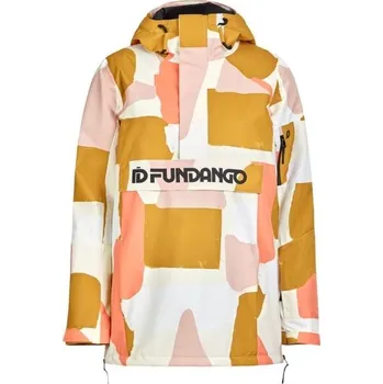 Dámská lyžařská/snowboardová FUNDANGO BIRCH S Bílá, Růžová, Oranžová, Černá