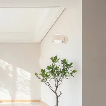 Lampička Argon Nástěnné světlo Mado, béžové, Ø 8 cm, ocel/sklo, 1 žárovka, G9 - Stínidlo na lampu - Ø 12 cm; skleněná koule - Ø 10 cm; propojovací krabička - Ø 8 cm, šířka 3 cm pískový, opálový 1 x 8 W LED - Doprava zdarma