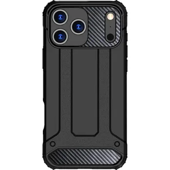 Pouzdro na mobilní telefon Zadní kryt pro iPhone 17 Pro Panzer černý