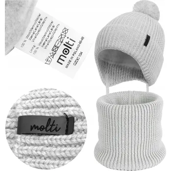 Čepice Molti čepice dětská souprava 46-48 cm