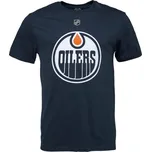 Triko FANATICS EDMONTON OILERS - LEON DRAISAITL XL Tmavě modrá, Bílá, Oranžová