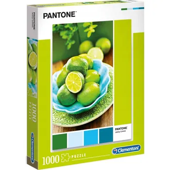 Puzzle Clementoni Puzzle 1000 dílků 1000dílné Puzzle Pantone Lime Punch