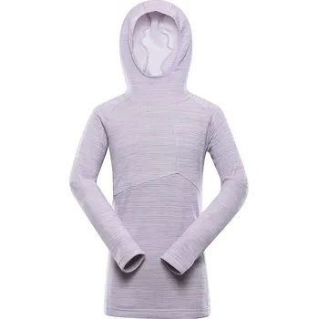 Dívčí mikina Dětská rychleschnoucí mikina ALPINE PRO GORFO fialová 104-110