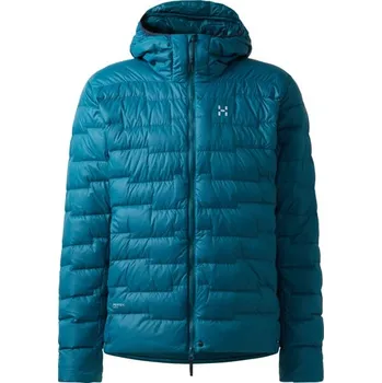 Bunda Haglöfs ROC Flash Down hood pánská modrá XXL