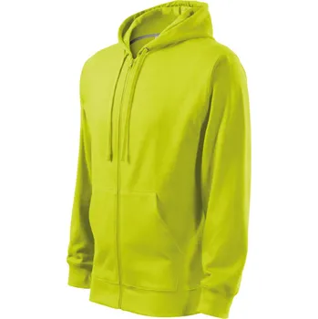 Pánská mikina Pánská mikina TRENDY ZIPPER, limetková