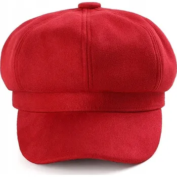Čepice Červený baret bez značky, velikost 55, polyester