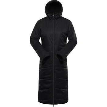 Dámský kabát Dámský zimní oboustranný kabát s membránou ptx ALPINE PRO KERFA černá XL